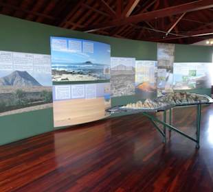 In der Ausstellung des Mirador Morro Velosa