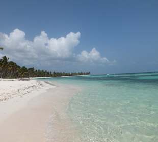Strand auf Saona