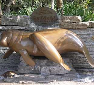 Manatee Statue