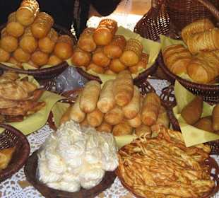 Käsestand auf dem Marktplatz