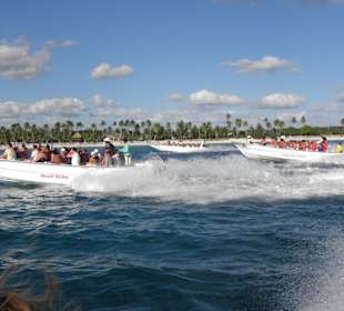 Zurück mit dem Speedboat