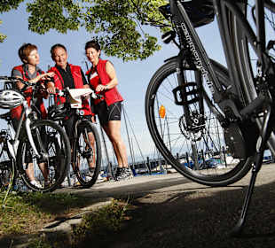 Radfahren in Friedrichshafen am Bodensee