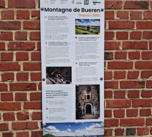 Montagne de Bueren in Liege