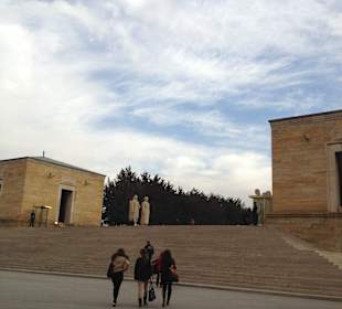 Treppe zur Mausoleum
