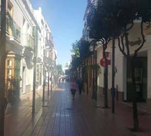 Schöne Fußgängerzone 