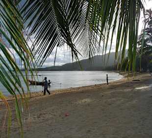 Lamai Beach przed deszczem