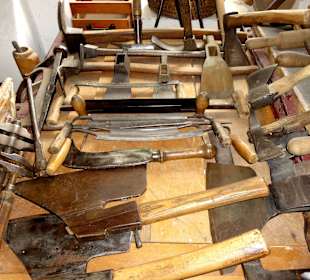 Werkzeuge in der Museumsmühle