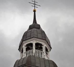 Welsche Haube des Kirchturmes