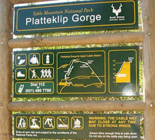 Wanderung auf denTafelberg