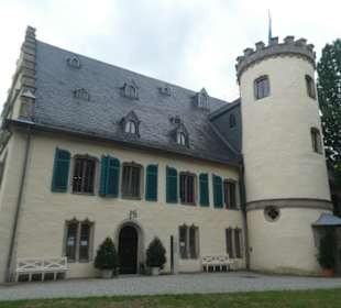 Beim Schloss Rosenau in Rödental / Unterwohlsbach