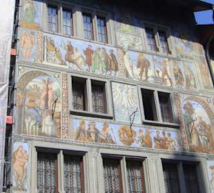 Фото росписи на зданиях 