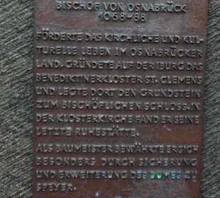 Denkmal Bischof Benno II