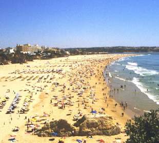 Strand von Praia da Rocha