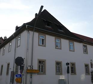 Bei einem Altstadtbummel in Wiesentheid