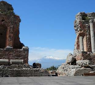 Blick auf den Ätna v. Taormina