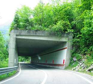 Plöckenpass Schutztunnel