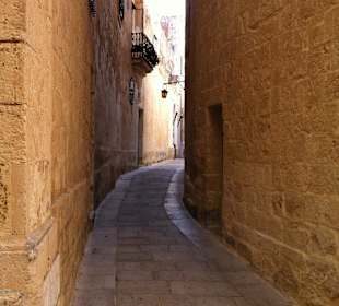 Mdina - enges Gässchen