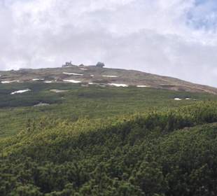 Direkte Hotelumgebung, die Schneeköppe