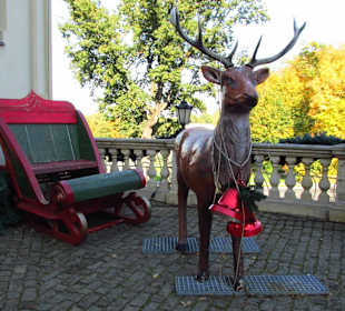 Vánoční dům -venkovní část