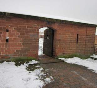 Festung Germersheim im Winter