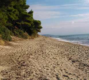 Strand - linke Seite
