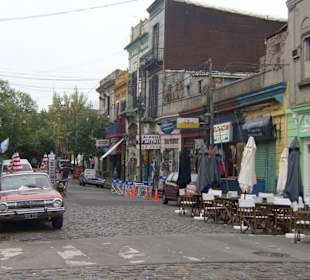Straße in La Boca