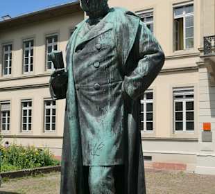 Robert Bunsen vor dem Friedrichsbau (Altstadt)
