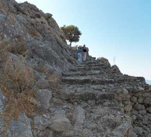 Feraklos Festung, Haraki