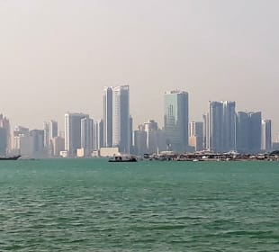 Ausblick auf Manama