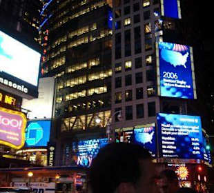 Times Square bei Nacht