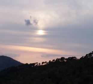 Sonnenuntergang über Cala Fornell