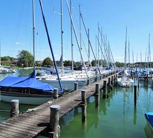 Impressionen aus dem Yachthafen Seeon-Seebruck