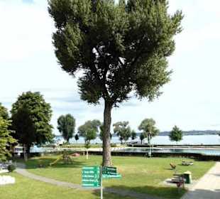 Ausschilderung/Wegweiser Strandbad