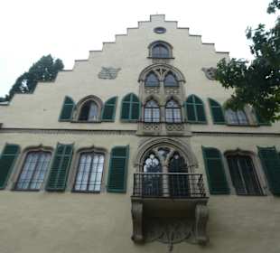 Bei einem Besuch von Schloss Rosenau