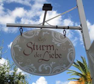 Café-Schild