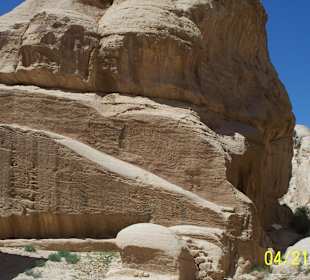 Kleine Felsformation