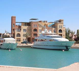 An der Marina von El Gouna