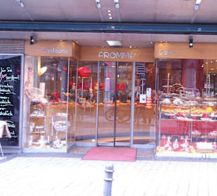 Eingang Cafe Fromme in Köln
