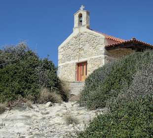 Kleine Kapele am Kommos Beach