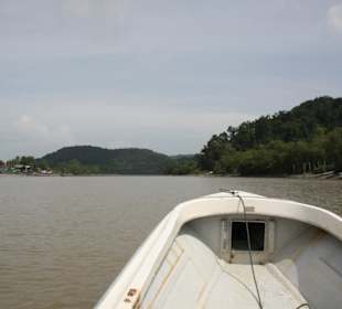 Longbootfahrt zum Bako Nationalpark