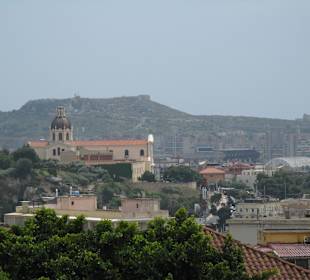 Ausblick auf Cagliari