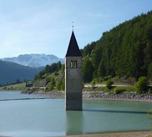 Stausee in unmittelbarer Nähe