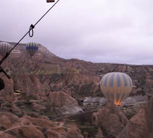 Ballonfahrt bei Görem