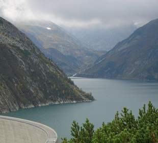 Blick auf den Stausee
