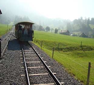 Die alte Standseilbahn - etwa 100 Jahre alt