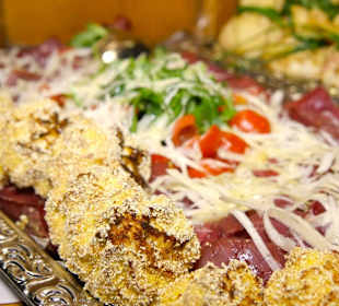 Köstliches italienisches Buffet