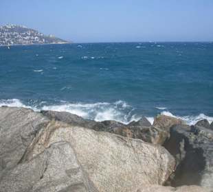 Ausblick vom Wellenbrecher