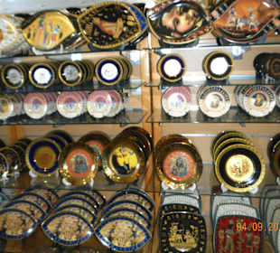 Ein winziger Bruchteil an Tellern