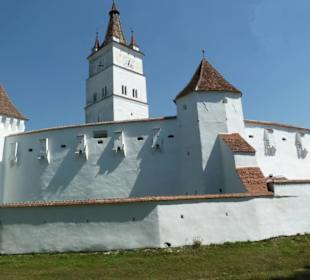 Trutzmauer der Kirchenburg Harman/Honigberg.