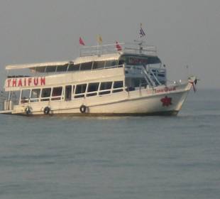 Schiff Thaifun